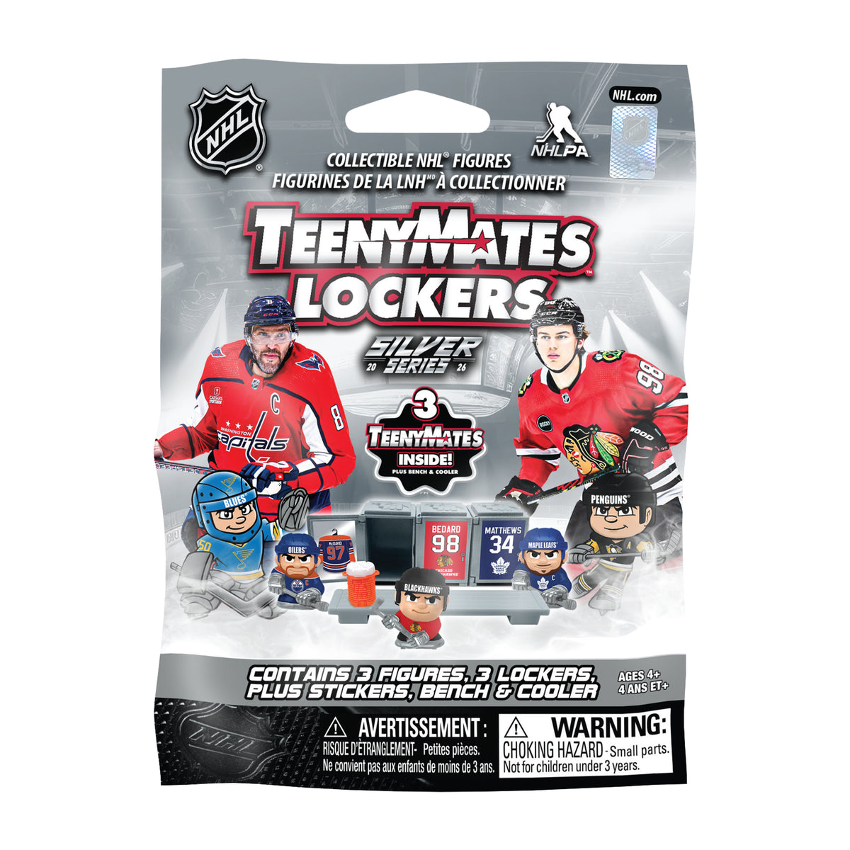 TeenyMates NHL Locker Room Set Series 12