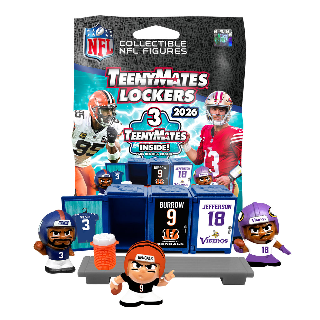 TeenyMates NFL Locker Room Set Series 14