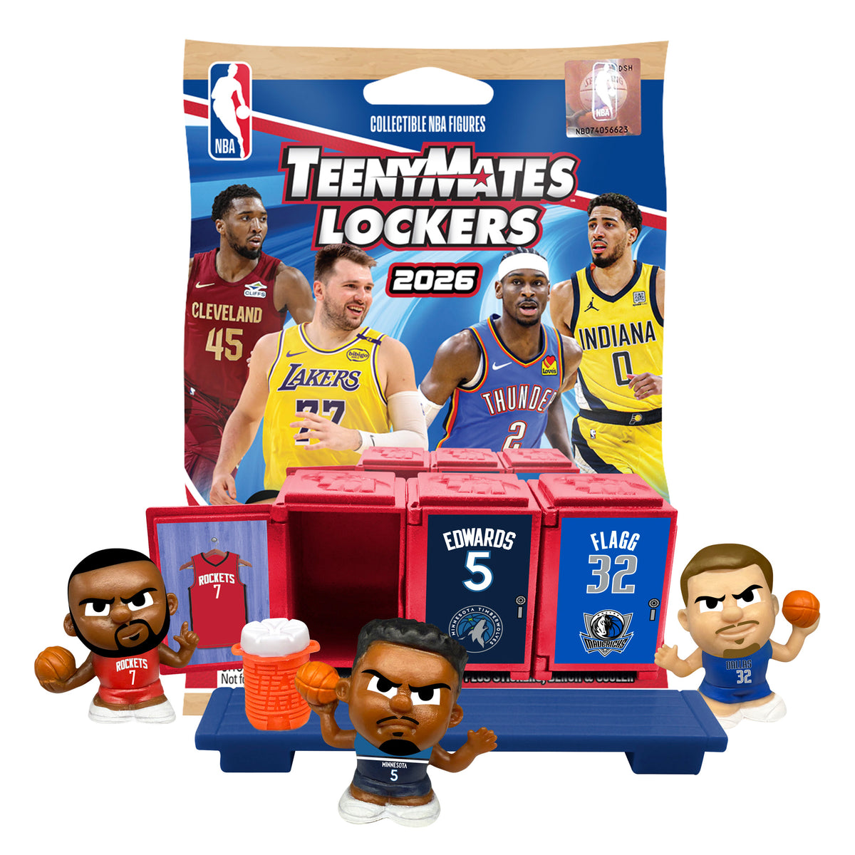 TeenyMates NBA Locker Room Set Series 11