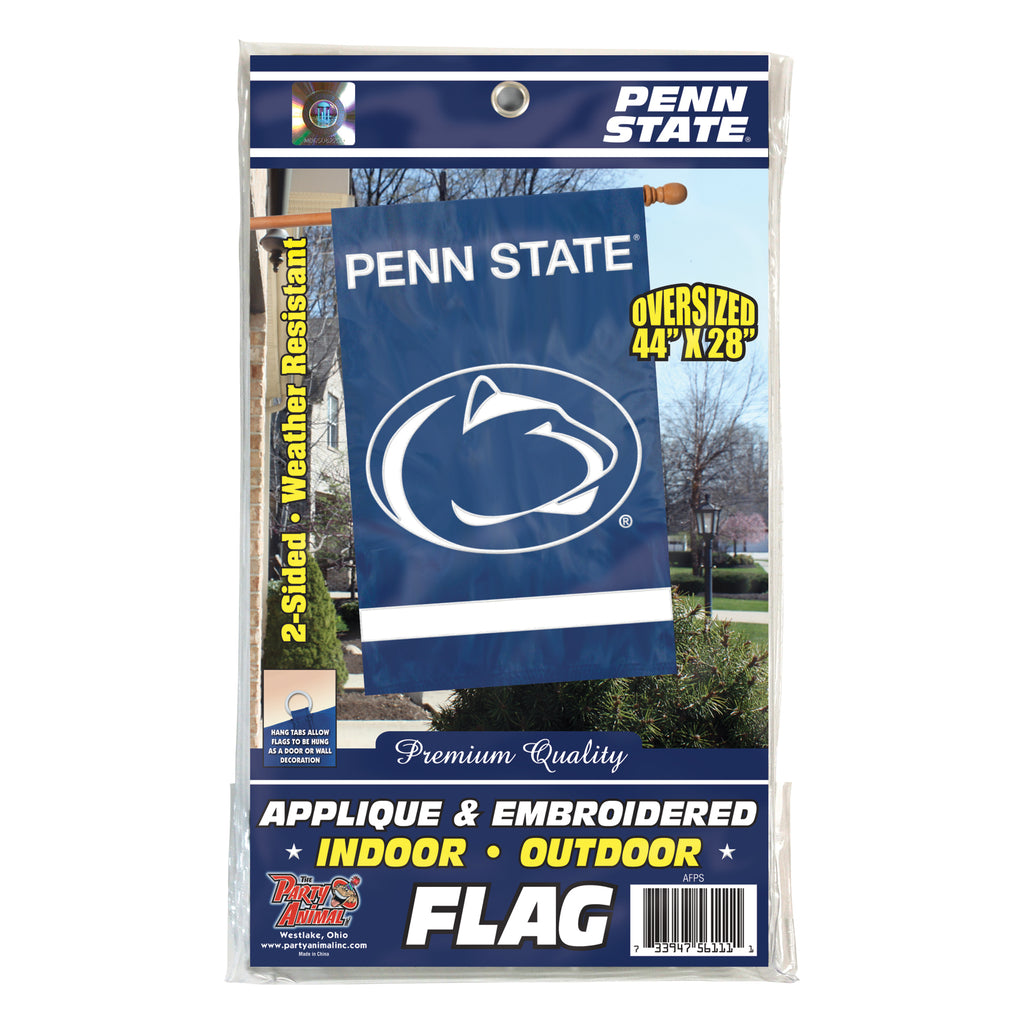 Penn State Nittany Lions Applique Banner Flag
