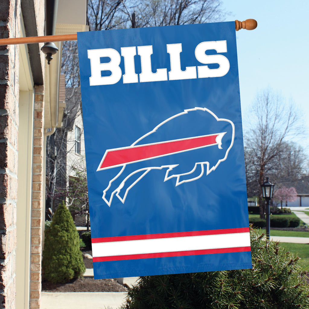 Buffalo Bills Applique Banner Flag