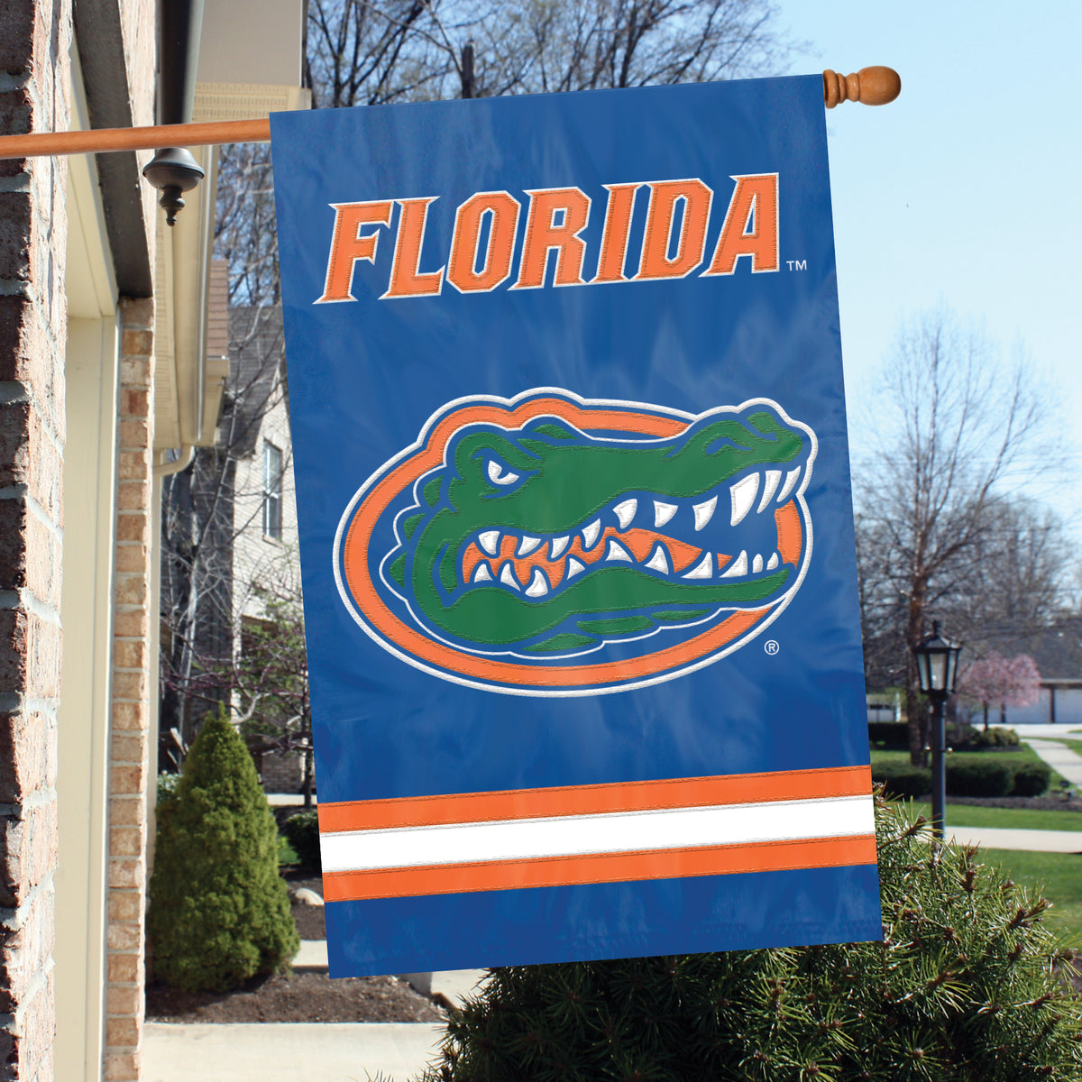 Florida Gators Applique Banner Flag