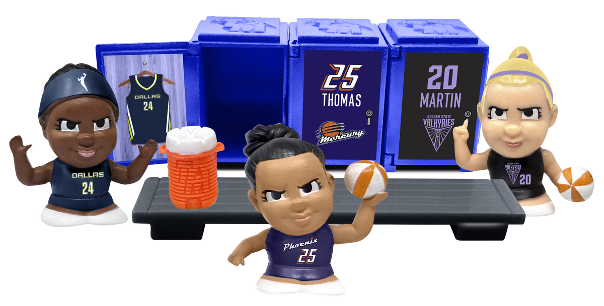 TeenyMates WNBA Locker Room Set Series 2