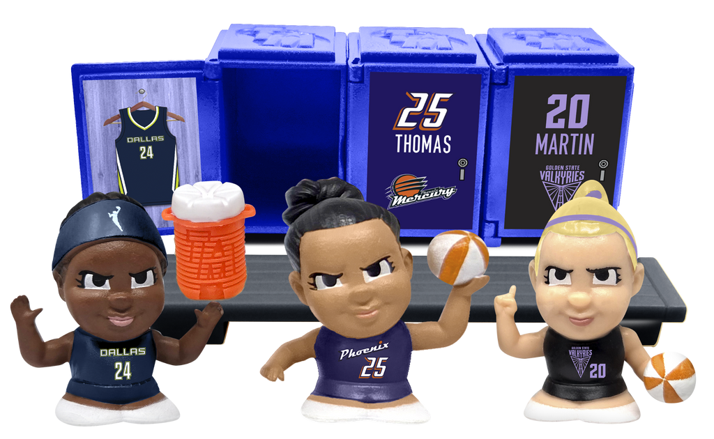 TeenyMates WNBA Locker Room Set Series 2