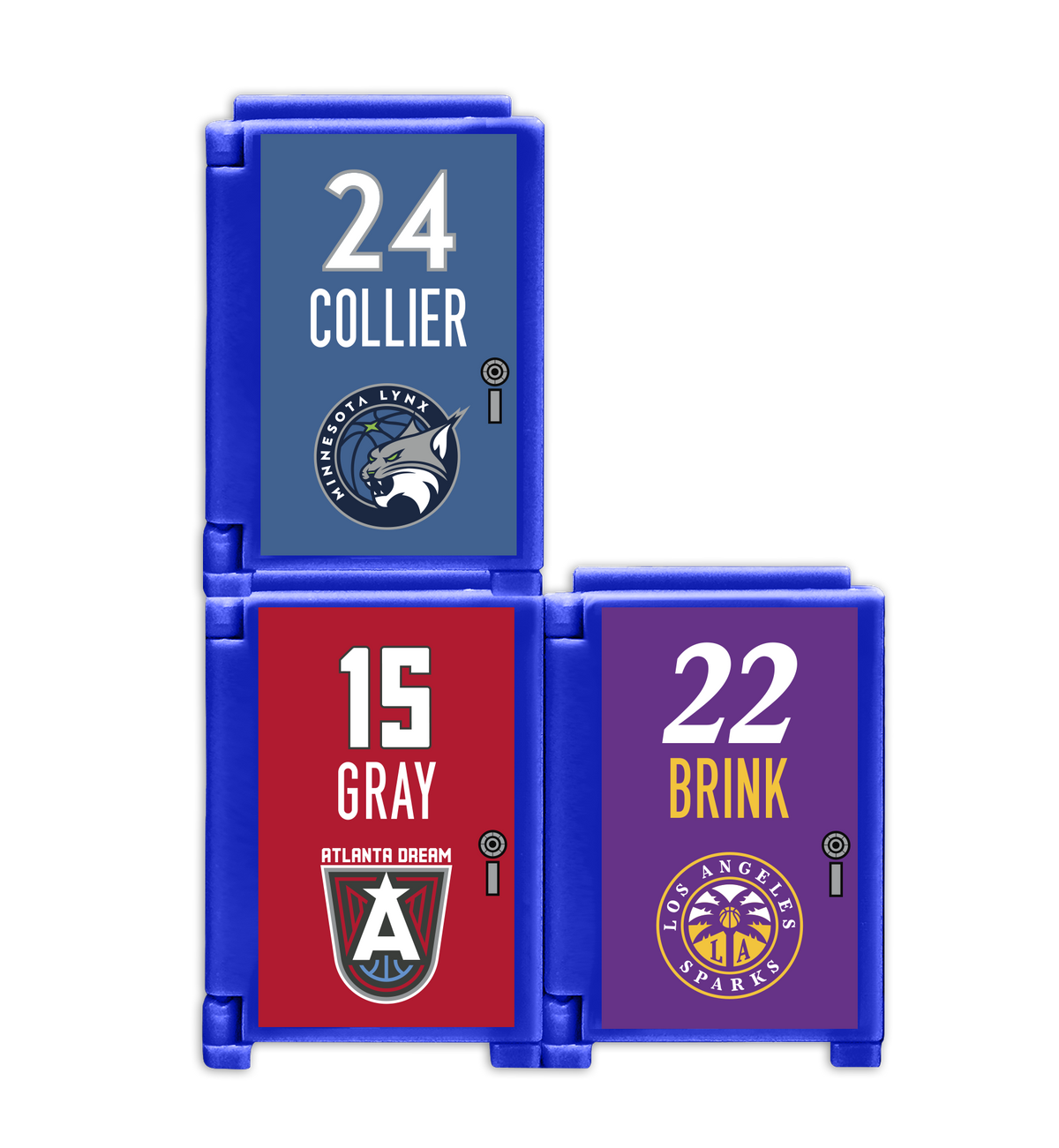 TeenyMates WNBA Locker Room Set Series 2