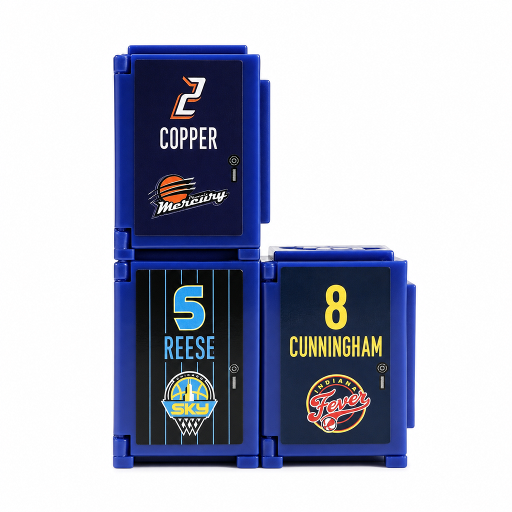 TeenyMates WNBA Locker Room Set Series 2