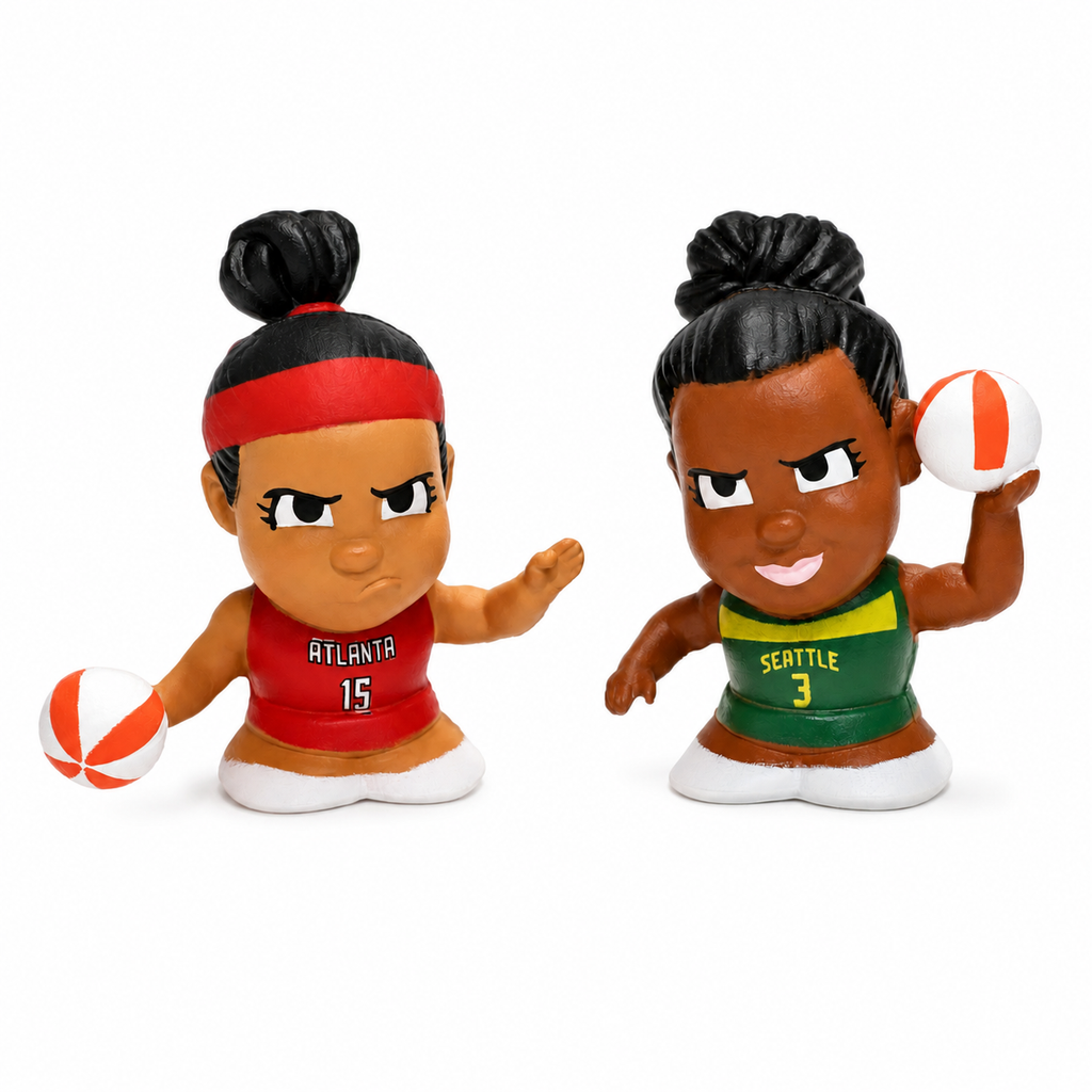 WNBA TeenyMates 2026 Gravity Feed Display 32ct