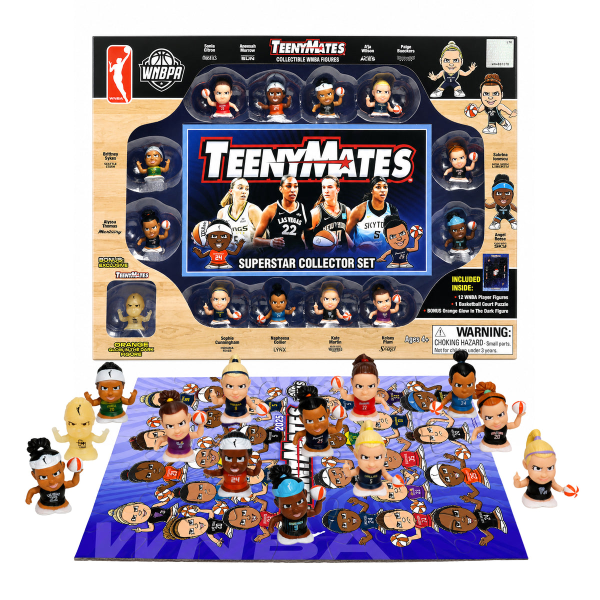 TeenyMates WNBA 2026 Gift Set