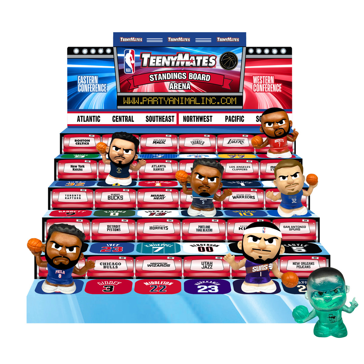 TeenyMates NBA Collector Tin Series 2026