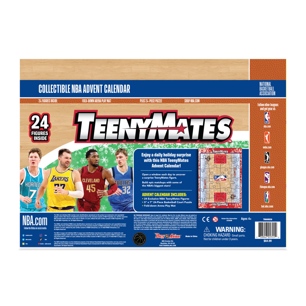 TeenyMates NBA Advent Calendar 2026 (Amazon)