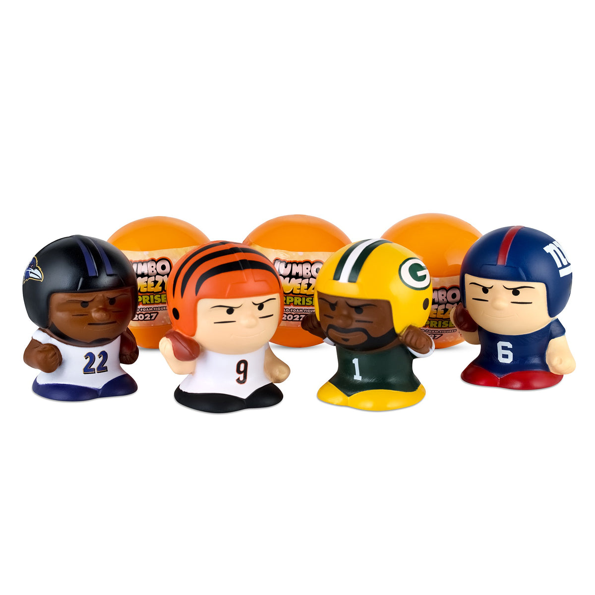 NFL Jumbo Squeezy Capsule Display 2027 - 18ct