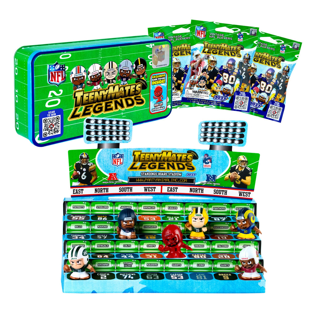 TeenyMates NFL Legends Collector Tin Series 2027