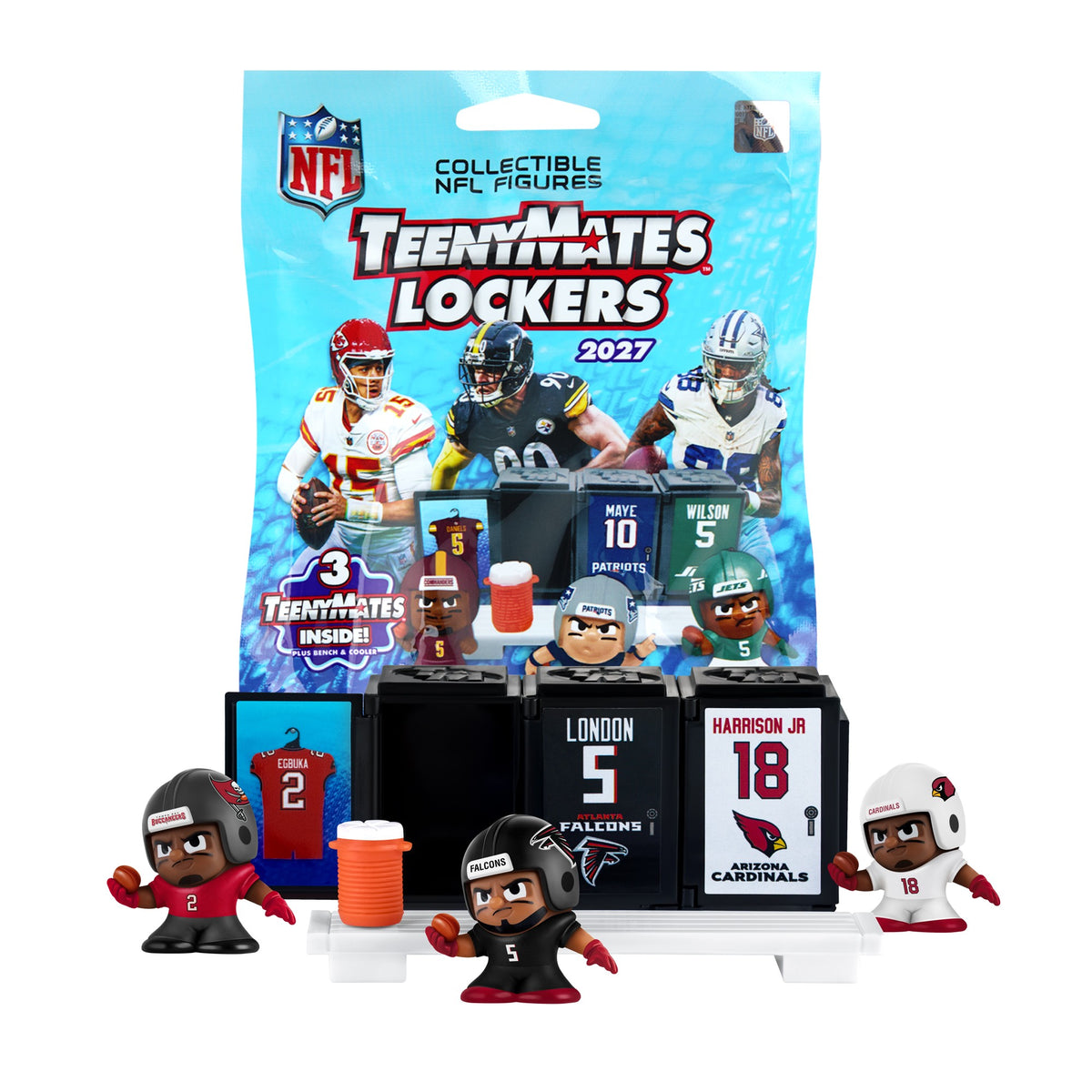 TeenyMates NFL Locker Room Set Series 15
