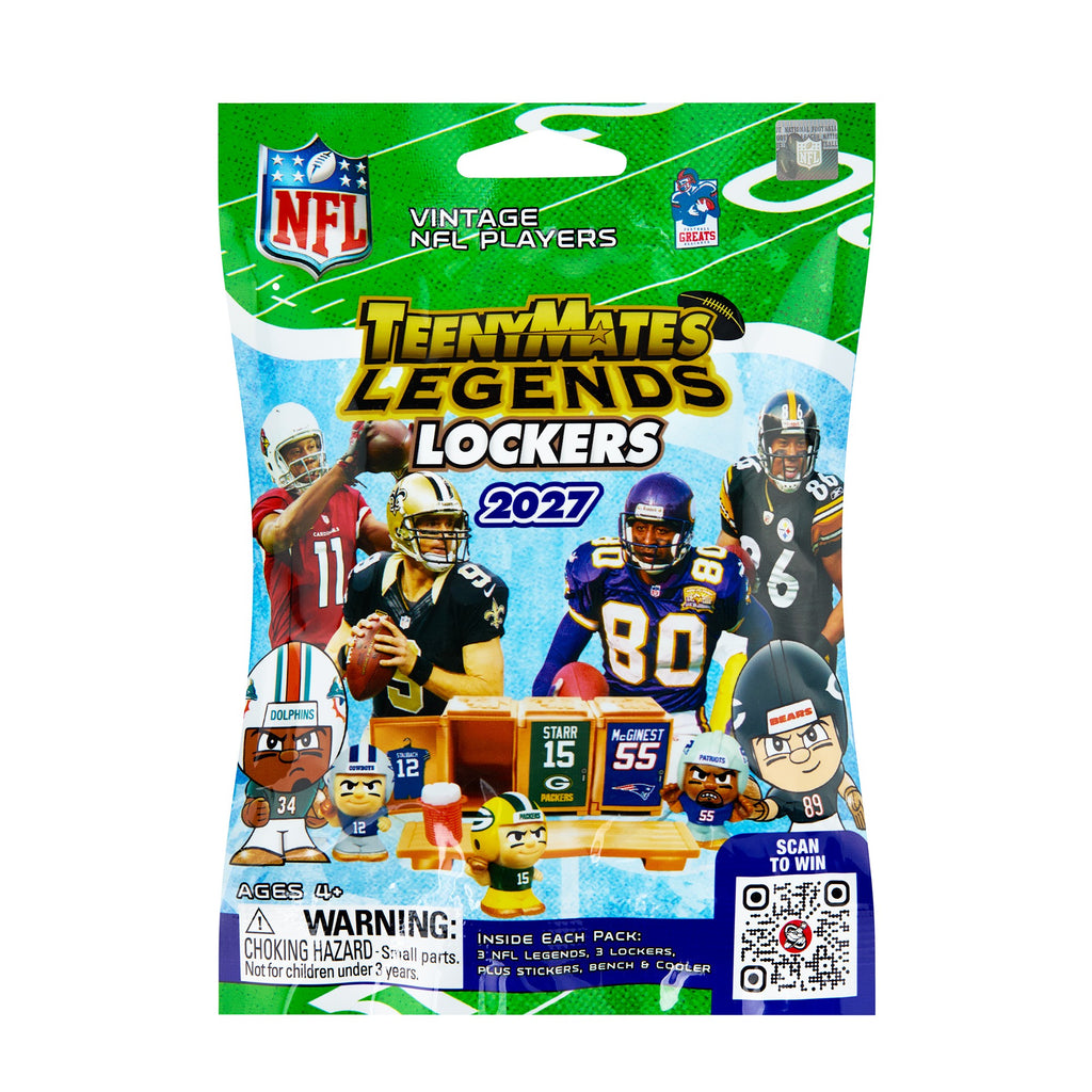 TeenyMates NFL Legends Locker Room Set Series 5