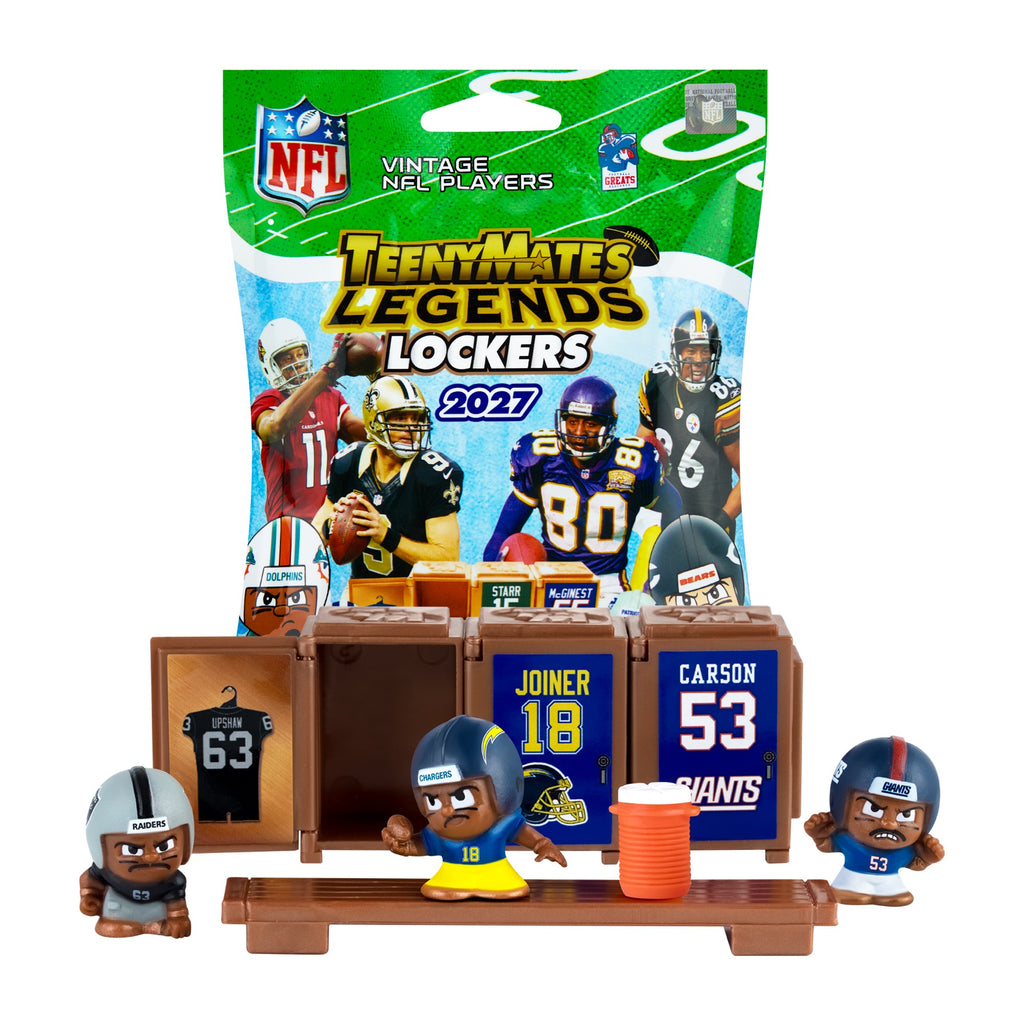 TeenyMates NFL Legends Locker Room Set Series 5