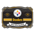 Pittsburgh Steelers Embossed Metal Sign