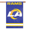 Los Angeles Rams Applique Banner Flag