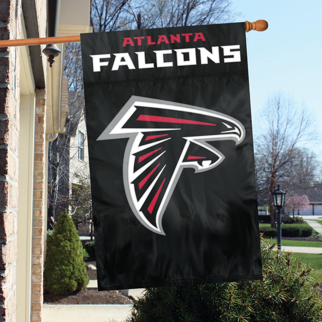 Atlanta Falcons Applique Banner Flag