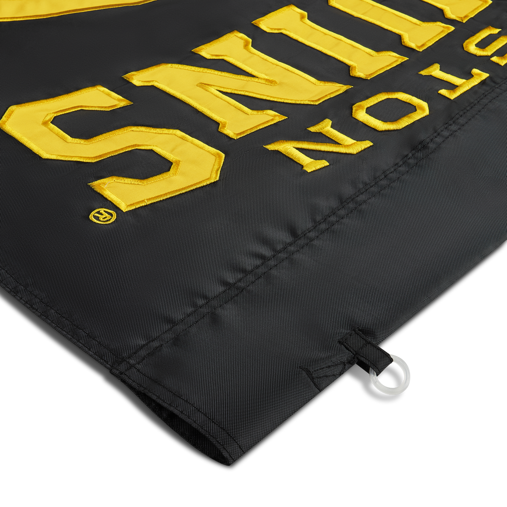 Boston Bruins Applique Banner Flag