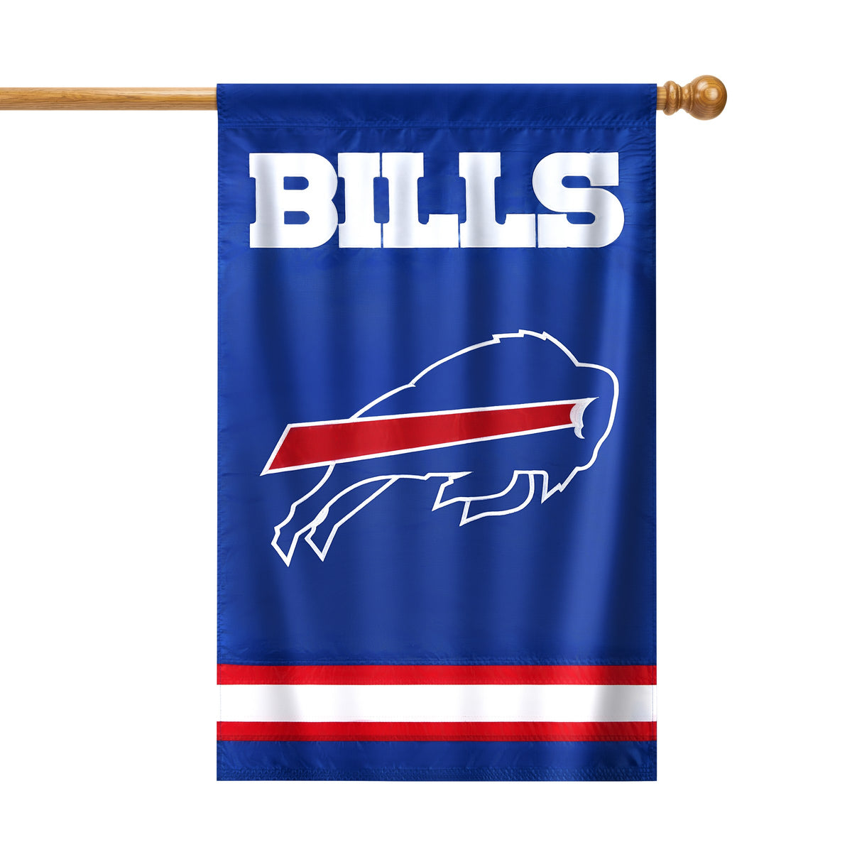 Buffalo Bills Applique Banner Flag