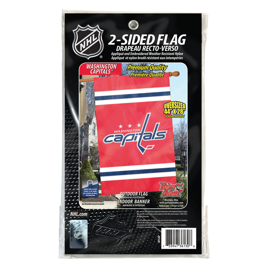 Washington Capitals Applique Banner Flag