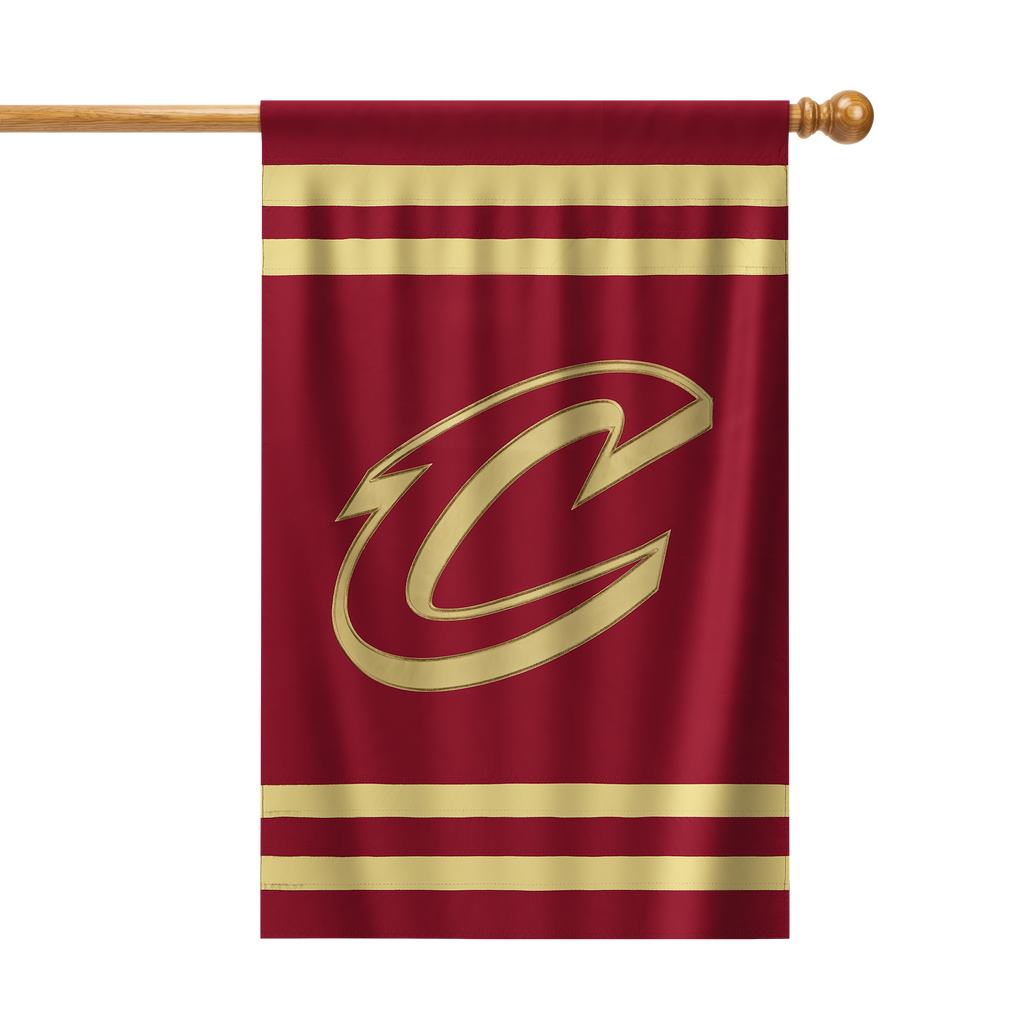 Cleveland Cavaliers Applique Banner Flag