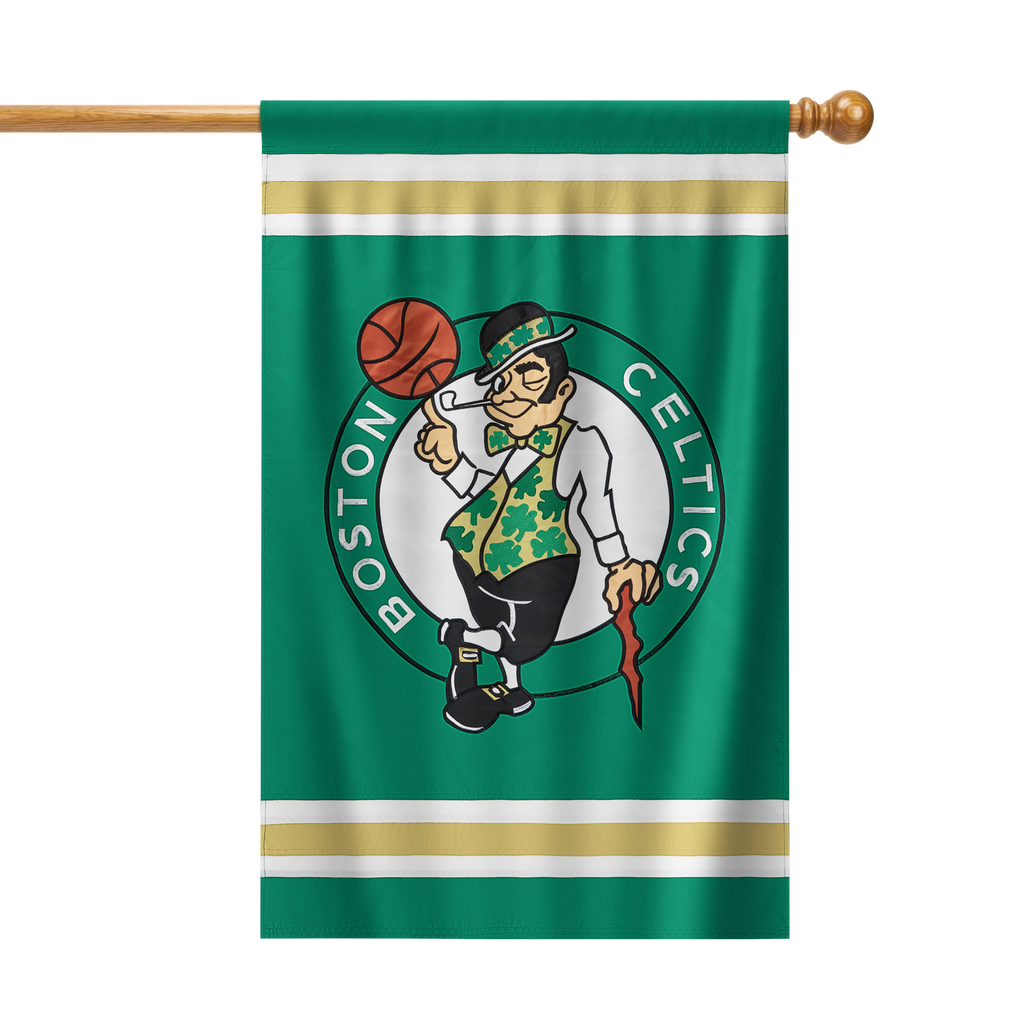 Boston Celtics Applique Banner Flag