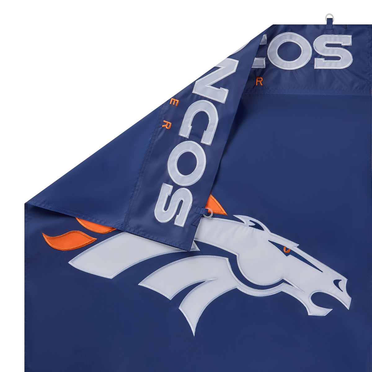 Denver Broncos Applique Banner Flag