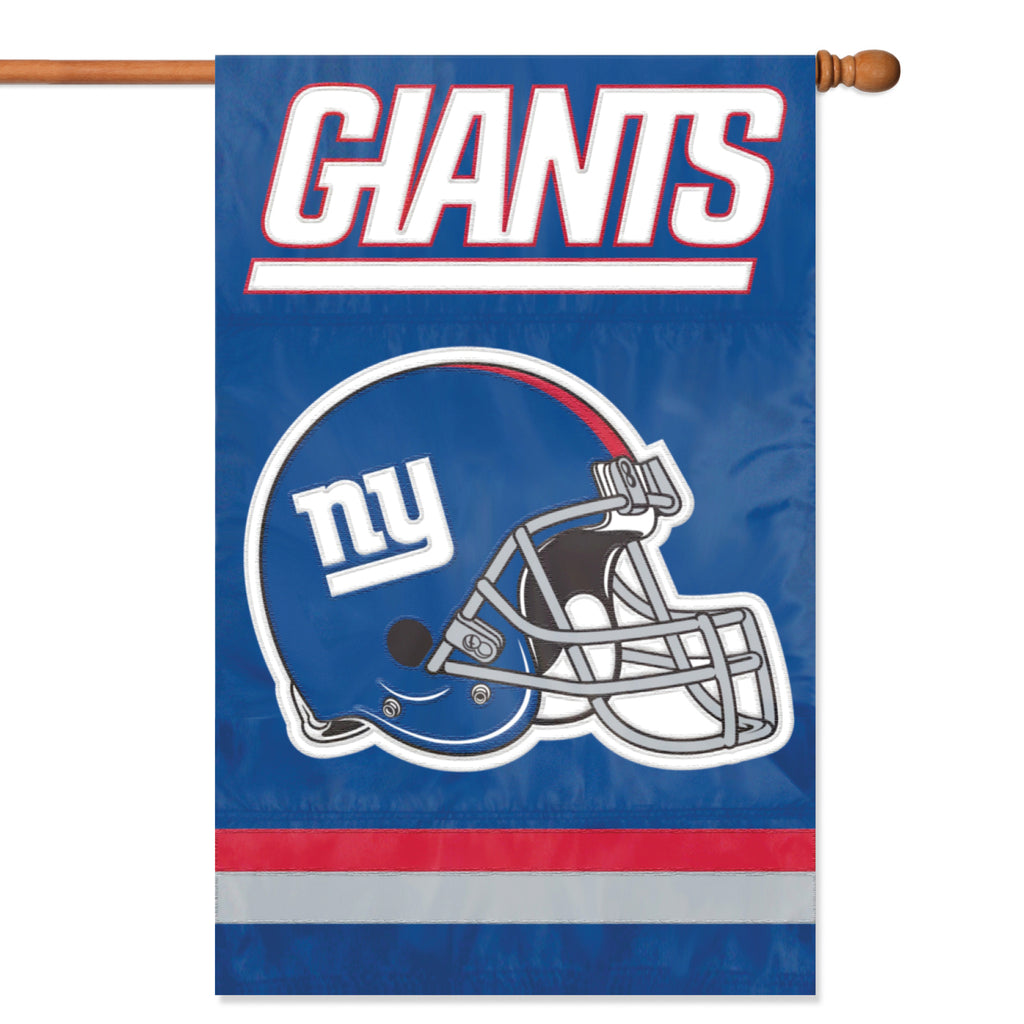 New York Giants Applique Banner Flag