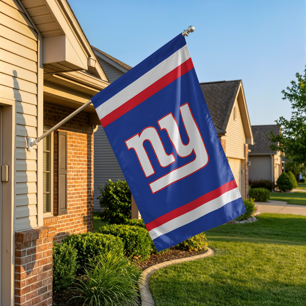 New York Giants Applique Banner Flag