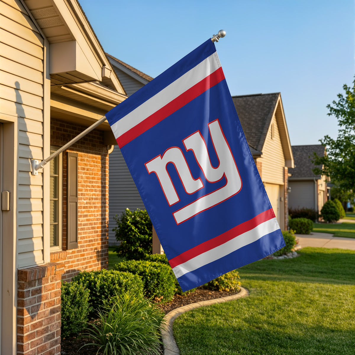 New York Giants Applique Banner Flag