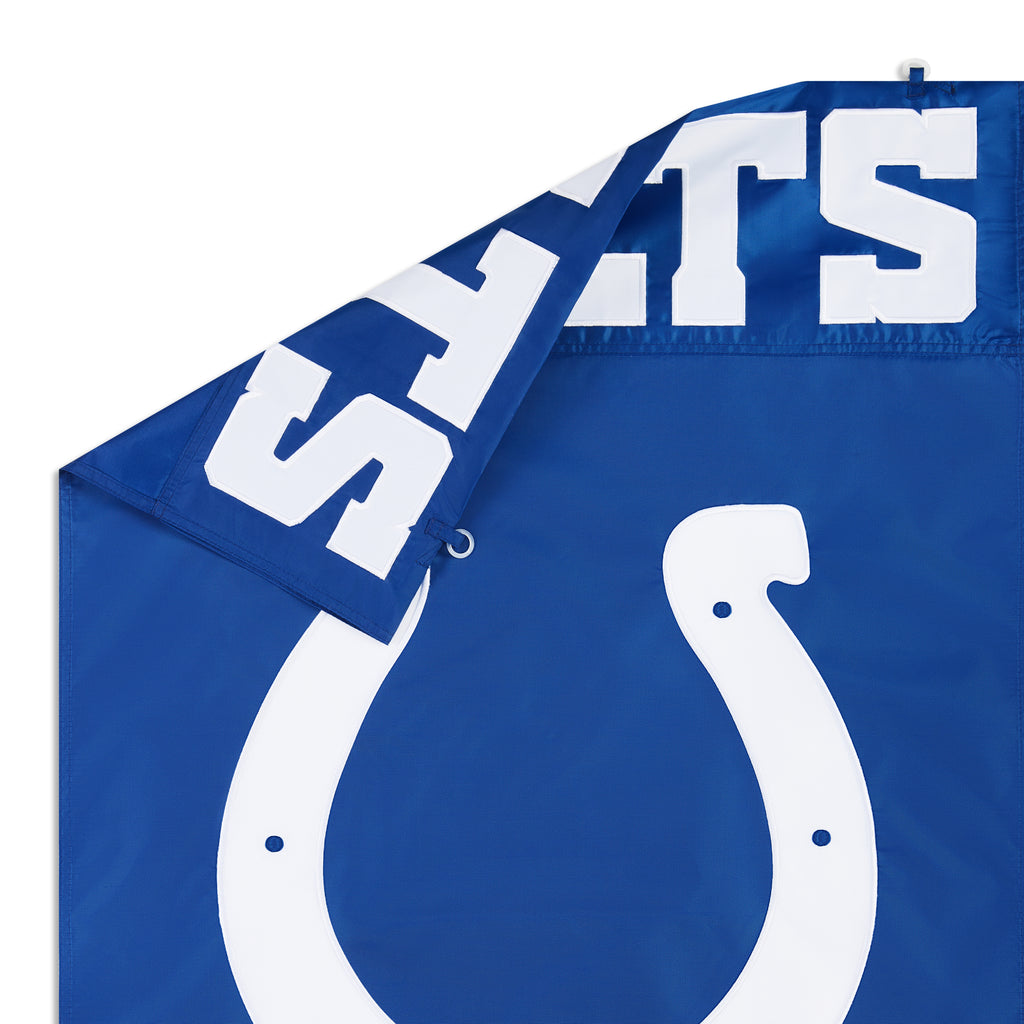 Indianapolis Colts Applique Banner Flag