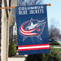 Columbus Blue Jackets Applique Banner Flag