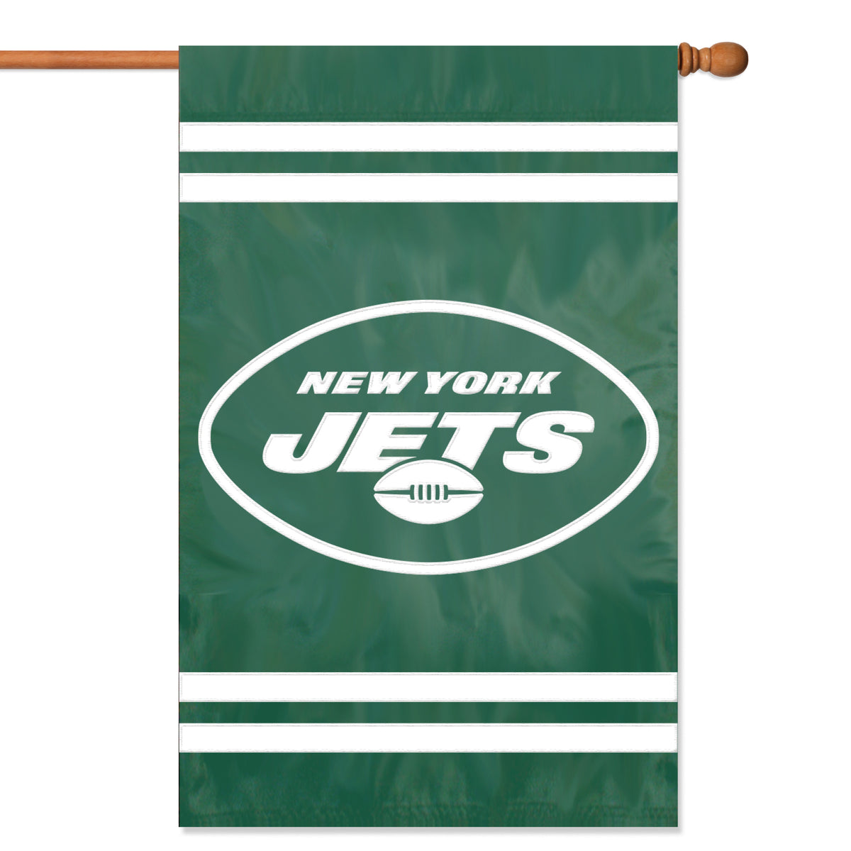 New York Jets Applique Banner Flag