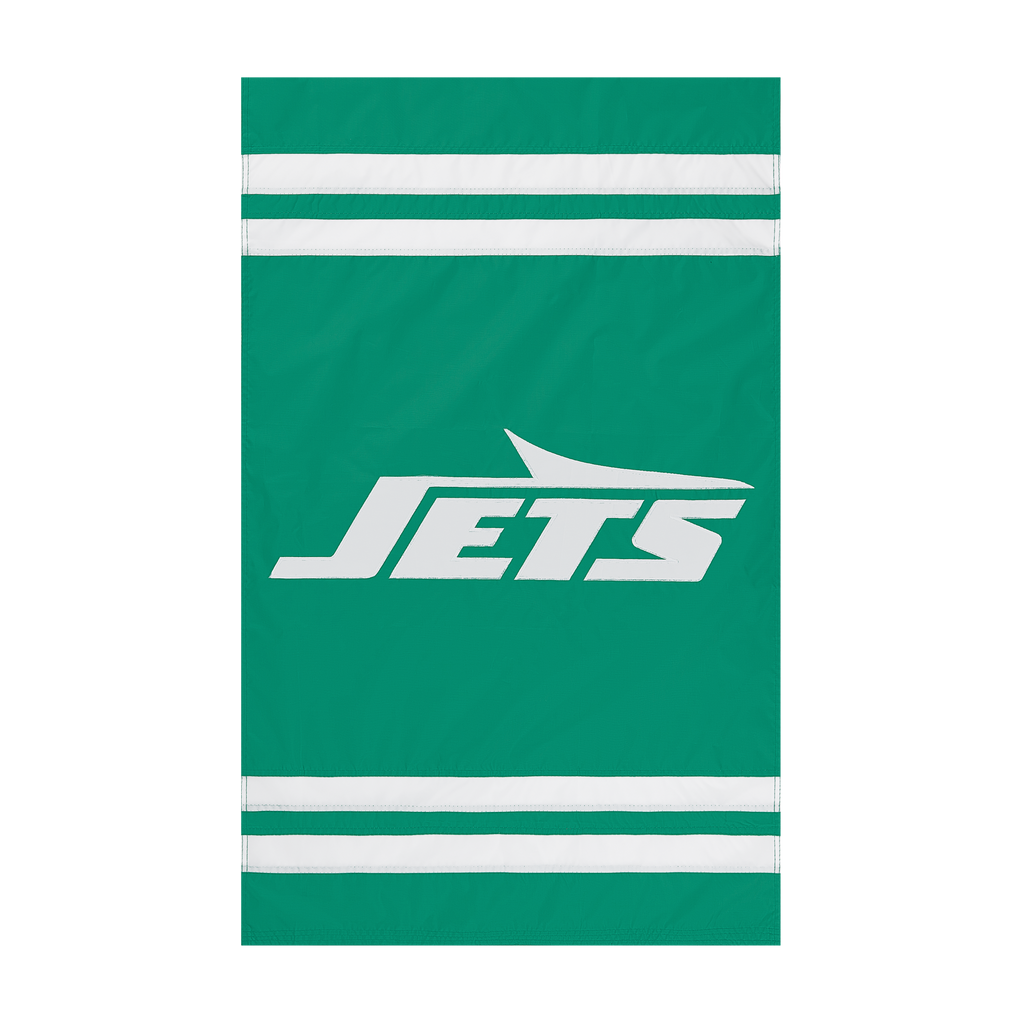 New York Jets Applique Banner Flag