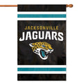 Jacksonville Jaguars Applique Banner Flag