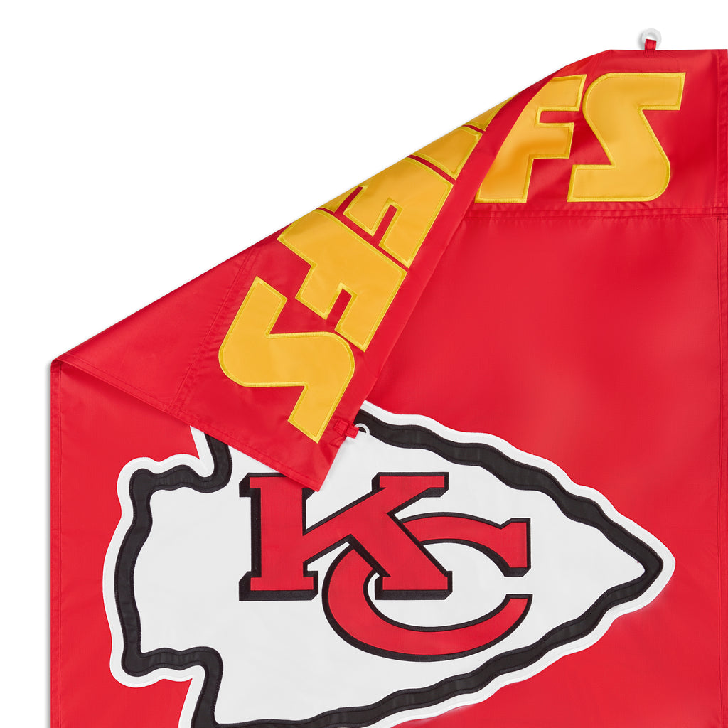 Kansas City Chiefs Applique Banner Flag
