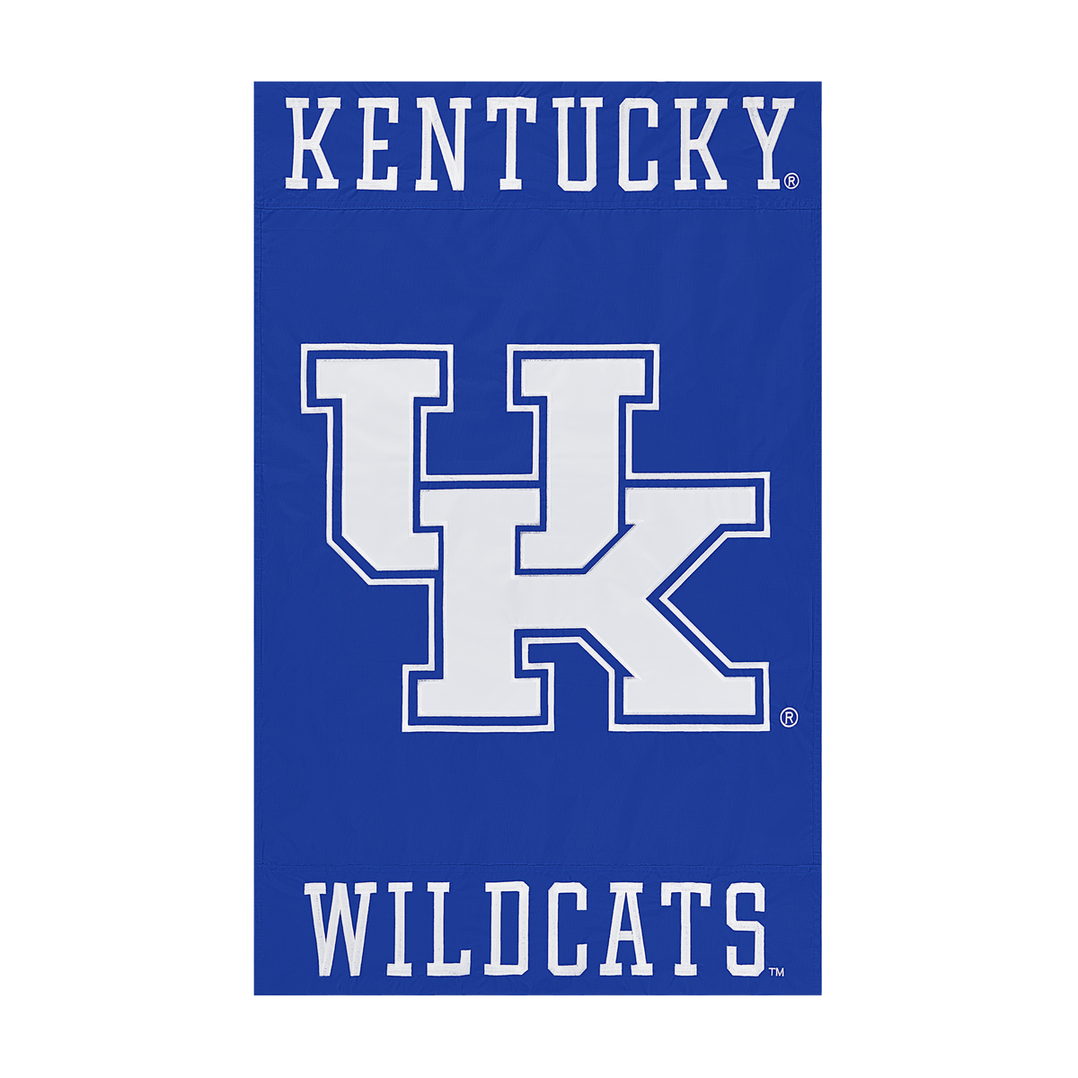 Kentucky Wildcats Applique Banner Flag