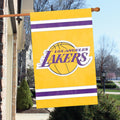 Los Angeles Lakers Applique Banner Flag