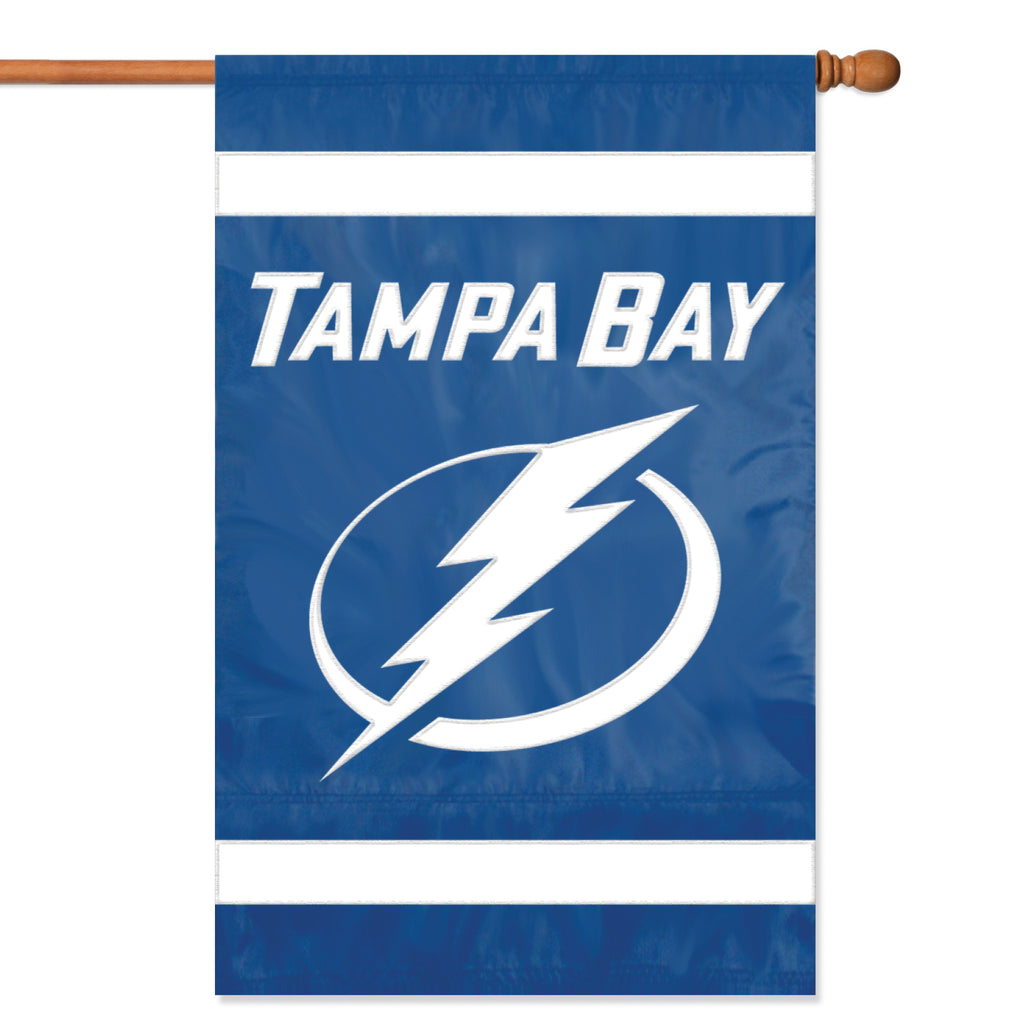 Tampa Bay Lightning Applique Banner Flag