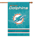 Miami Dolphins Applique Banner Flag