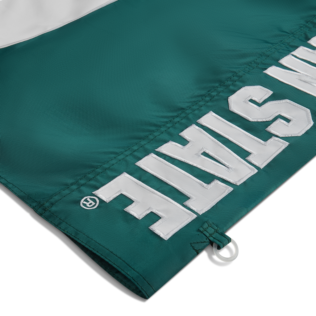 Michigan State Spartans Applique Banner Flag