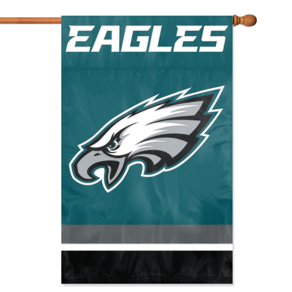 Philadelphia Eagles Applique Banner Flag