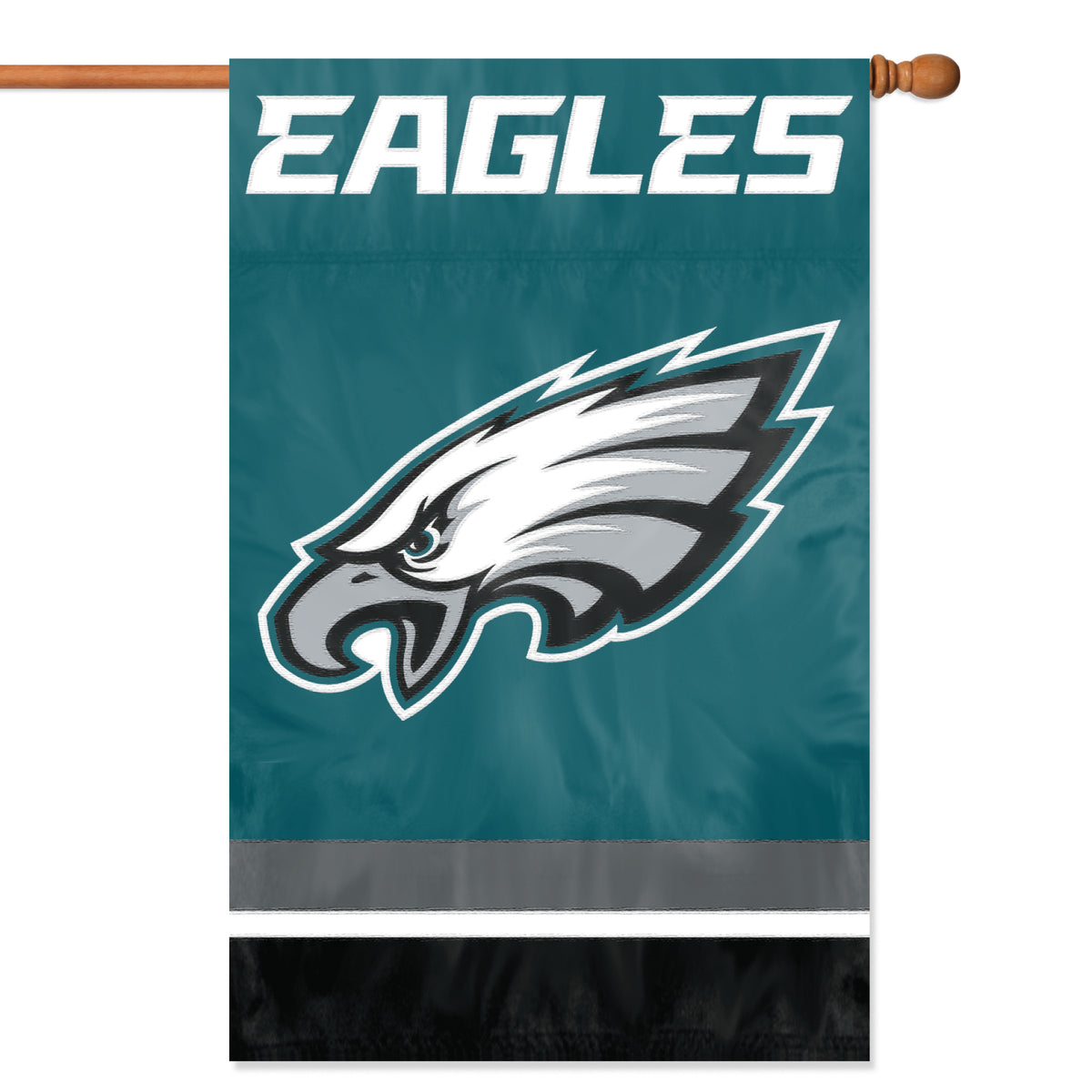 Philadelphia Eagles Applique Banner Flag