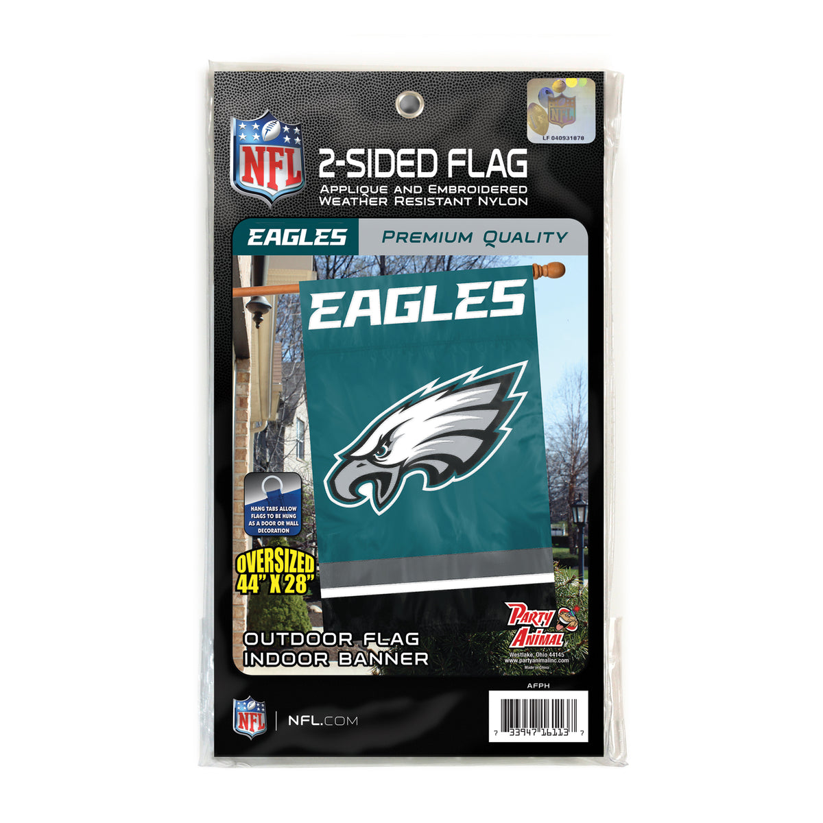 Philadelphia Eagles Applique Banner Flag