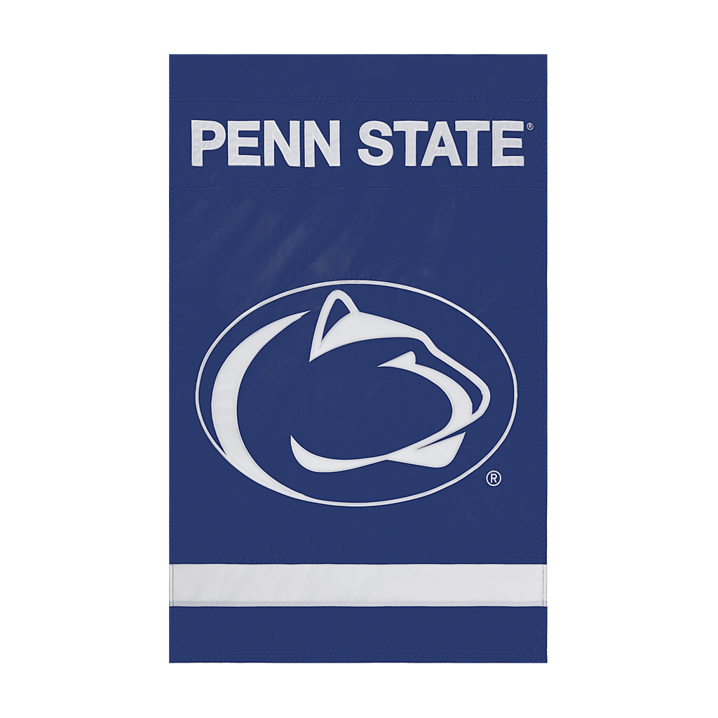 Penn State Nittany Lions Applique Banner Flag