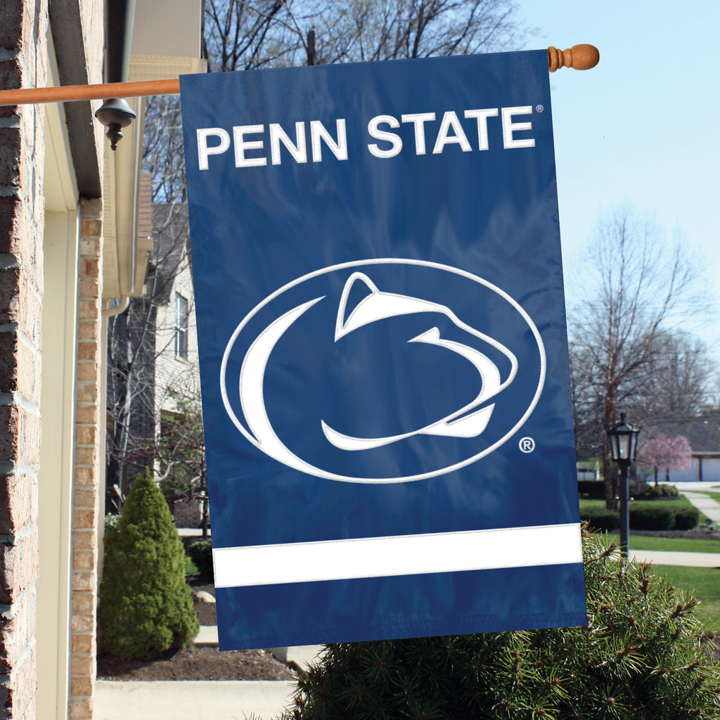Penn State Nittany Lions Applique Banner Flag