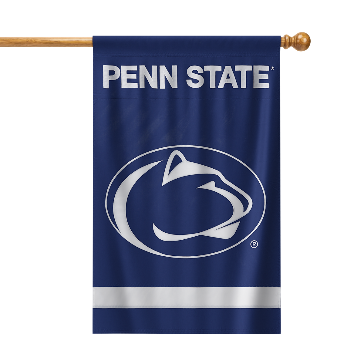 Penn State Nittany Lions Applique Banner Flag