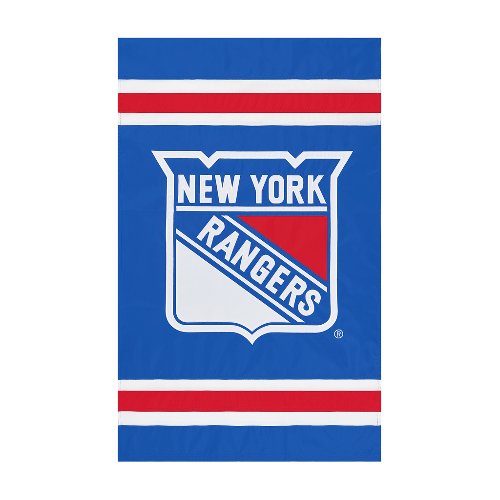New York Rangers Applique Banner Flag