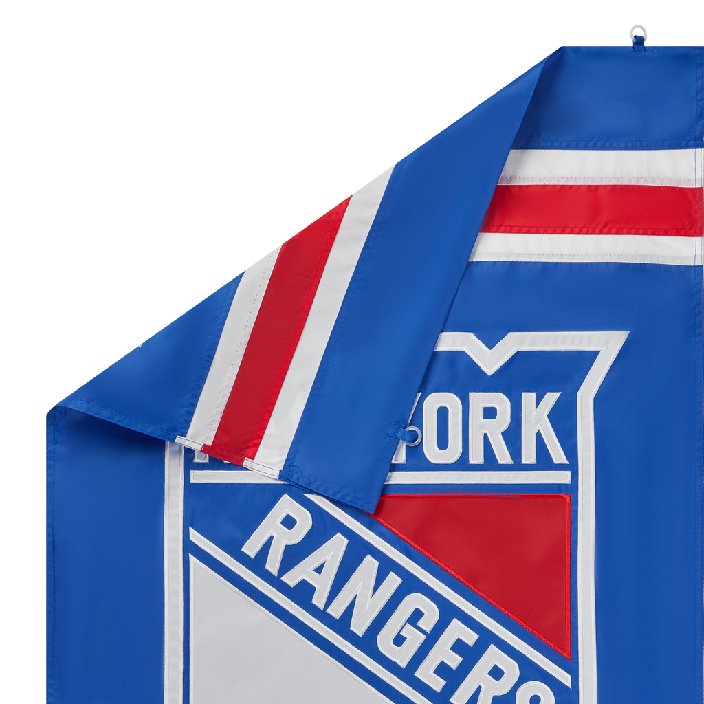 New York Rangers Applique Banner Flag